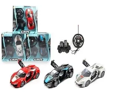 Auto RC z kierownicą i pedałami MIX - Artyk