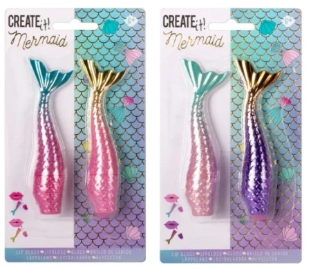 Błyszczyk do ust Mermaid 2szt CREATE IT! - Canenco
