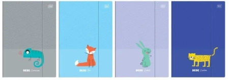 Teczka z gumką A4+ Bebe Kids (10szt) - INTERDRUK