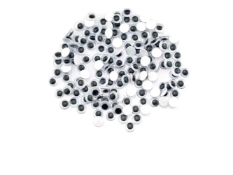 Ruchome oczka 6mm 150szt - Brewis