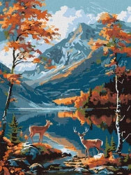 Malowanie po numerach - Magia natury 30x40cm - Ideyka