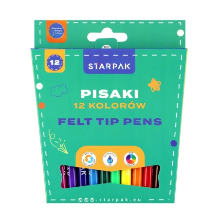 Pisaki 12 kolorów - STARPAK