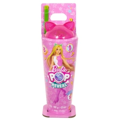 Barbie. JCN88 Pop Reveal. Zwierzaczkowa imprezka, pachnąca lalka modowa kotek i figurka zwierzątka