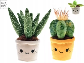 PLUSZAK Maskotka KAKTUS KWIAT 27 cm PLUSZOWY