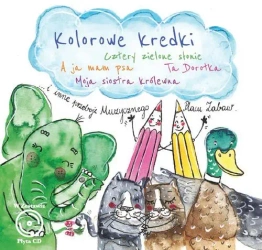 CD Muzyczny plac zabaw: Kolorowe kredki - Opracowanie zbiorowe