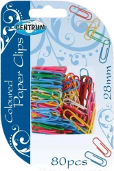 Spinacze biurowe okrągłe 28mm 80 szt. 80821 - Centrum