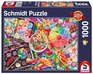 Puzzle 1000 PQ Słodycze - Schmidt Puzzle