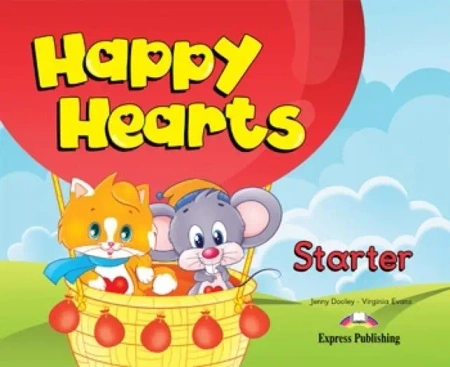 Happy Hearts Starter. Podręcznik papierowy + nakle - Jenny Dooley, Virginia Evans