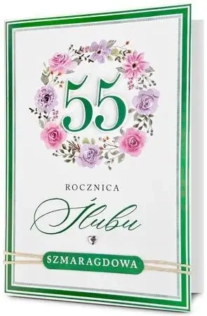 Karnet Rocznica ślubu 55 - Pan Dragon