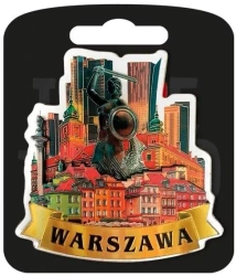 Magnes I love Poland Warszawa ILP-MAG-A-WAR-07 - Pan Dragon