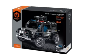 Klocki Pojazd SWAT 2w1 391el - Immaster-Koco