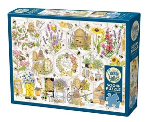 Puzzle 500 Pracowity jak pszczoła 112259 - Cobble Hill