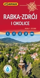 Mapa - Rabka zdrój i okolice 1:35 000 - praca zbiorowa