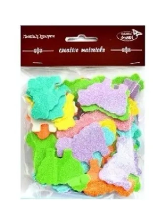 Baranki brokatowe 60szt - Galeria Hobby