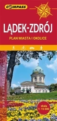Plan miasta Lądek-Zdrój i okolice 1:15 000 w.2020 - praca zbiorowa