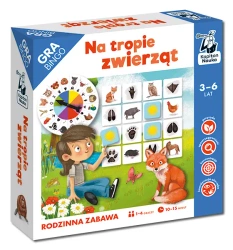 Kapitan Nauka. Na tropie zwierząt. Gra bingo - Kapitan Nauka