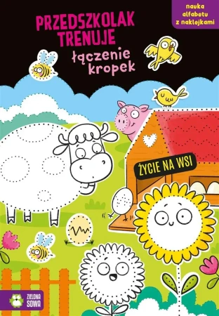 Przedszkolak trenuje łączenie kropek. Życie na wsi - Ewelina Protasewicz