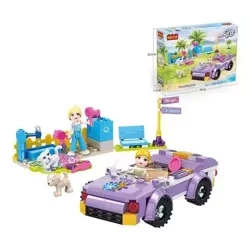 Klocki dziewczęce 182 el - Macyszyn Toys