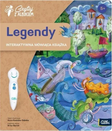 Czytaj z Albikiem. Książka. Legendy - Anna Kaszuba-Dębska