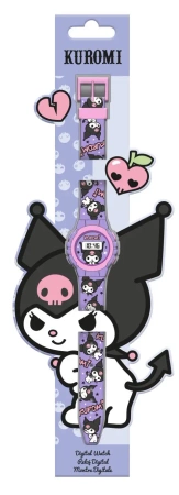 Zegarek cyfrowy KE02 ECO Kuromi KU00002 - Kids Euroswan