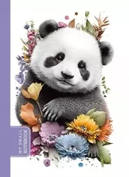 Notatnik ozdobny 105x148/48K gładki TW Panda - Fresh