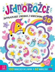 Aktywizujące zadania z naklejkami. Jednorożce - Anna Podgórska