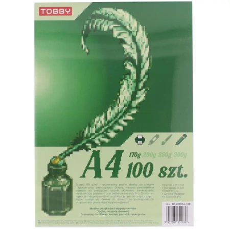 Brystol A4 170g 100 ark - Tobby