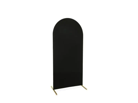 Pokrowiec na stojak łuk czarny 180x80cm - PartyDeco