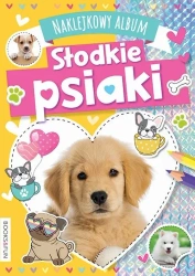 Naklejkowy album Słodkie psiaki - praca zbiorowa