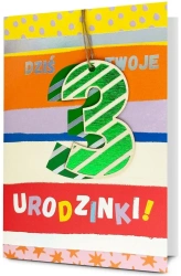 Karnet urodziny - Pan Dragon