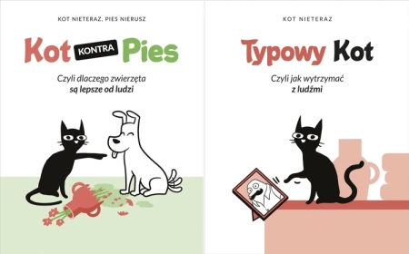 Kot kontra Pies + Typowy kot PAKIET 2 - Kot Nieteraz, Pies Nierusz