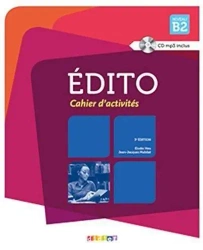 Edito Nouveau B2 Ćwiczenia + płyta MP3 - Heu Elodie, Mabilat Jean-Jacques