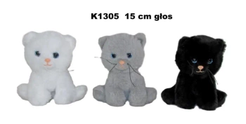 Kot z głosem 15cm MIX - Sun-Day