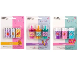 Balsam do ust Candy napoje 3szt mix CREATE IT! - Canenco