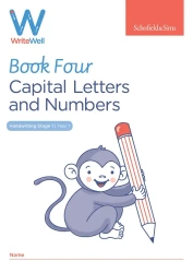 S&S Early Years Foundation Letters Writewell 4: Capital Letters and Numbers - Carol Matchett