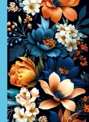 Notatnik ozdobny 105x148/48K kratka TW Flora - Fresh