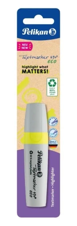 Zakreślacz 490 Eco neon żółty - PELIKAN