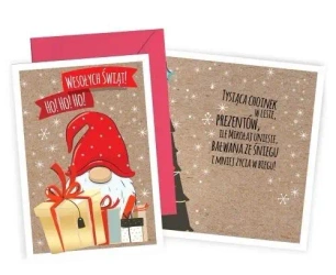 Karnet Boże Narodzenie - Kukartka