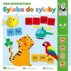 Kapitan Nauka. Gra edukacyjna. Sylaba do sylaby - Opracowanie zbiorowe