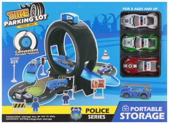 Parking Policja z Akcesoriami Mega Creative 567190