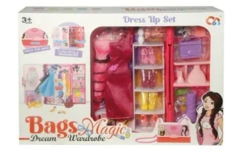 Szafa 2w1 torebka z akcesoriami - SWEDE