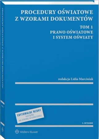 Procedury oświatowe z wzorami dokumentów T.1 w.3 - Lidia Marciniak