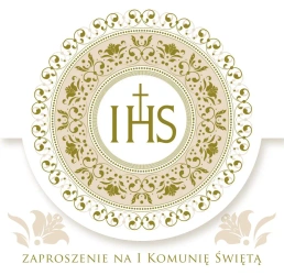 Zaproszenie komunia Pol Mak zkw kom 39814