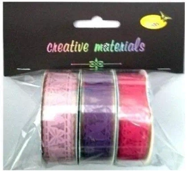 Taśmy samoprzylepne PVC 3szt - Galeria Hobby