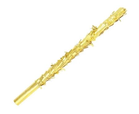 Kij do rozbijania piniaty metaliczny złoty 50cm - Godan