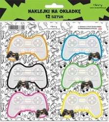 Naklejki na zeszyty - Pad (12szt) - Henry