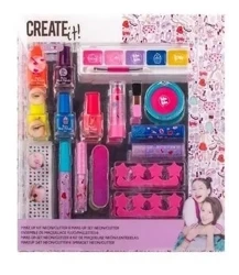 Zestaw Make-up neon brokat CREATE IT! - Canenco