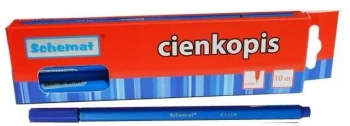 Cienkopis 0,4mm granatowy (10szt) - Schemat