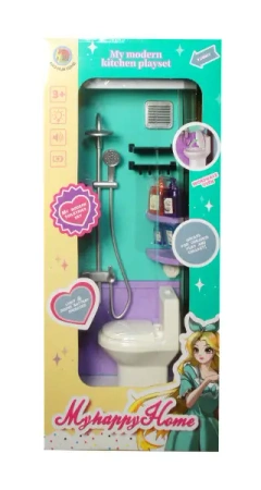 Akcesoria dla lalki - łazienka - SWEDE