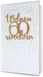 Karnet KL B6 Urodziny 60 HM100-980 - Pan Dragon